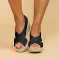 Comfortable Orthopedic Wedge Espadrilles - Clara